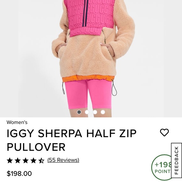 Ugg Iggy Sherpa Half Zip - Picture 4 of 4